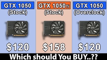 GTX 1050 Ti vs GTX 1050 vs GTX 1050 OC | Core i3-8100 | Which Should You Buy..??