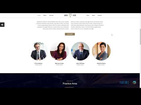 Justice - Law firms, Lawyer and Attorney HTML5 and CSS3 Template