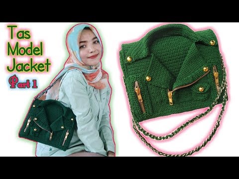 Crochet || Tas Rajut || Model Tas Rajut Terbaru 2020 || Tas Rajut Simple Pemula Pasti Bisa Hallo Sah. 