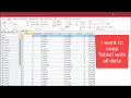 Easy way to copy table in MS Access database using Query