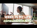 95 work week in my life  management consultant in nyc