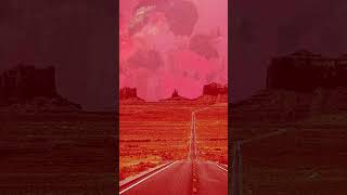 Lonesome Highway 🏜️🌵 #deserted #heat #red #viral #newmusic #countrymusic