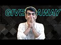 I am finally doing a GIVEAWAY :D