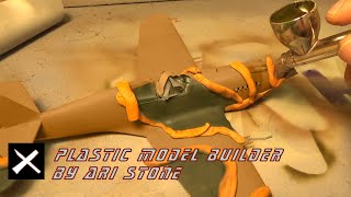 Revell P-40B Tiger Shark 1/48 Plastic Model for Beginners Part VI Tutorial