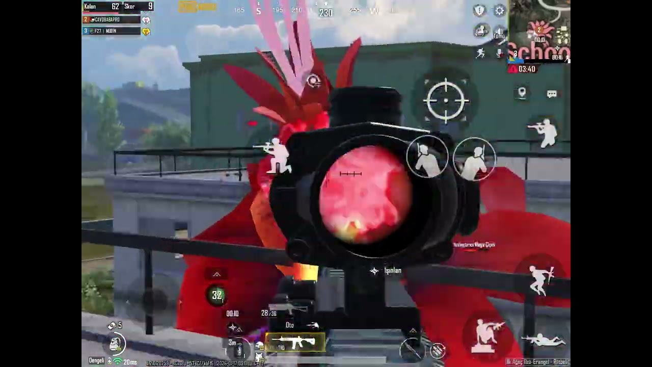 PUPG MOBİLE! 21 kill 