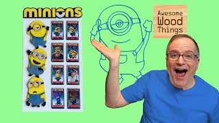 Minions Coin-Pusher Cards with Laser Cut Art