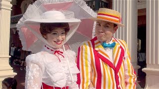 メリー・ポピンズとバートのグリーティング（TDL） - YouTube