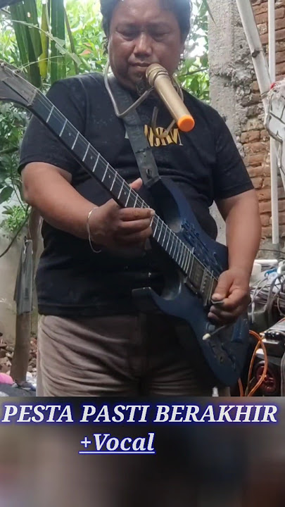 pesta pasti berakhir #pengamen #dangdut #cover #gitar #rhomairama