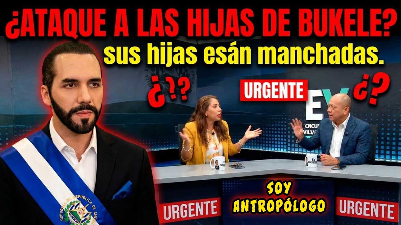 🚨 Ataque verbal a las hijas de Bukele desata indignación