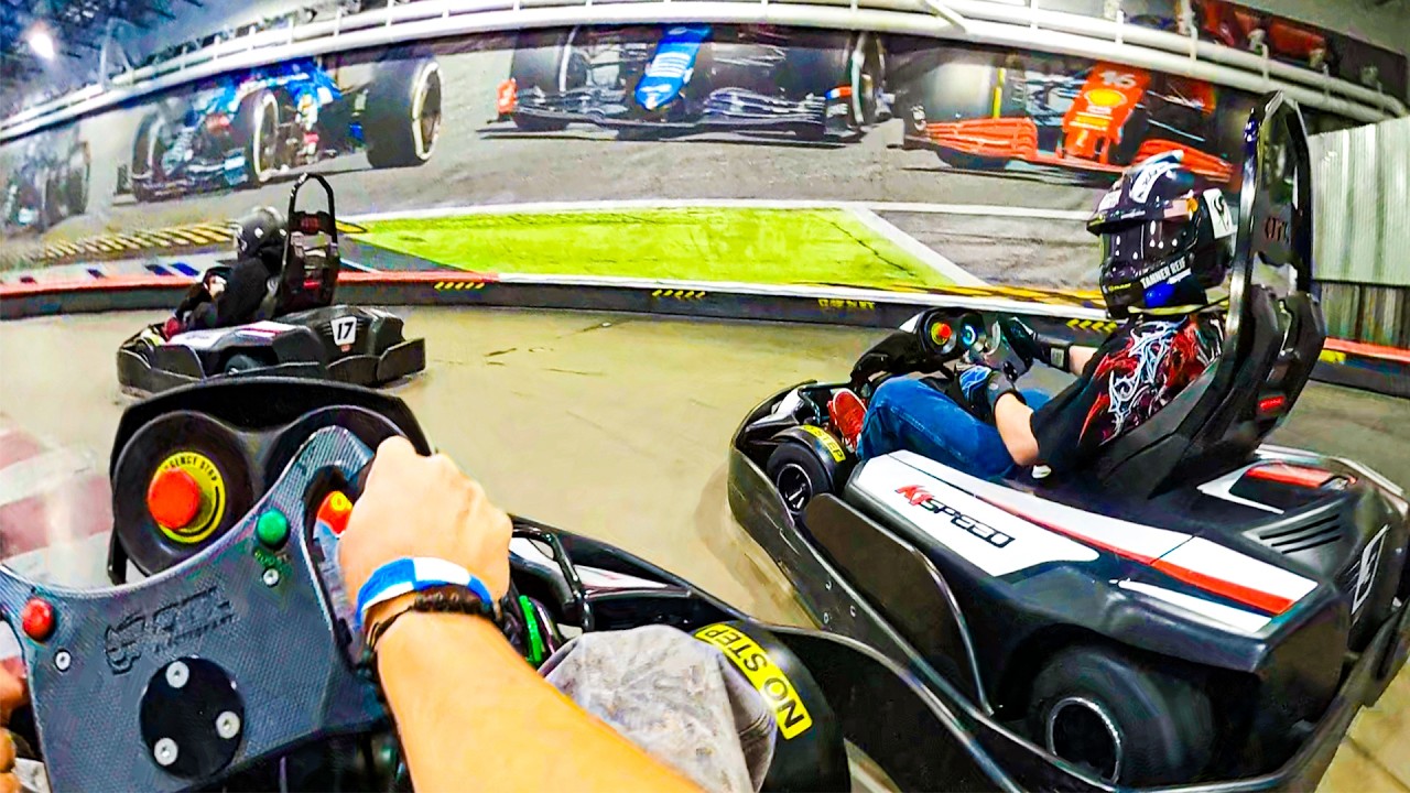 Onboard Footage from K1 Speed Karting Las Vegas
