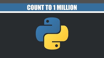 How long it takes to count to 1 MILLION