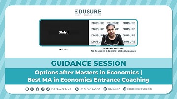 "Exploring Options After Masters in Economics: Choosing the Best MA Entrance Coaching"