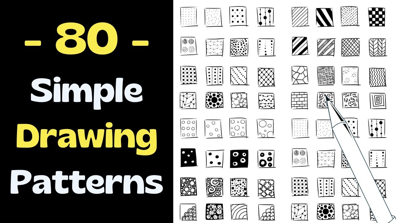 20+ Simple Black & White Patterns - Free PSD, Vector AI, EPS Format Download