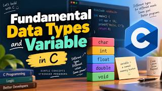 Fundamental Data Types and Variables in C | KTU BCA | Structured Programming Using C
