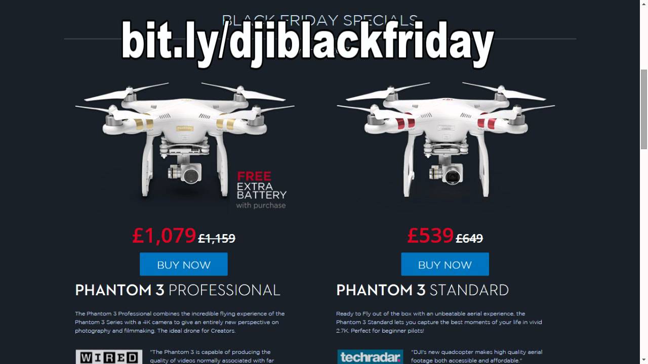 dji phantom black friday 2018