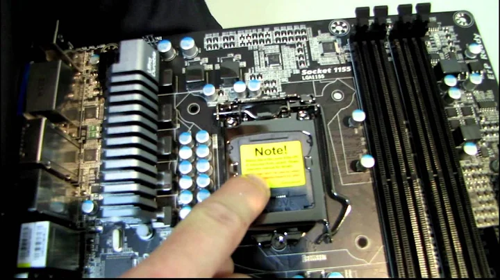 Gigabyte Z68X-UD3H-B3 Gaming Motherboard Unboxing & First Look Linus Tech Tips