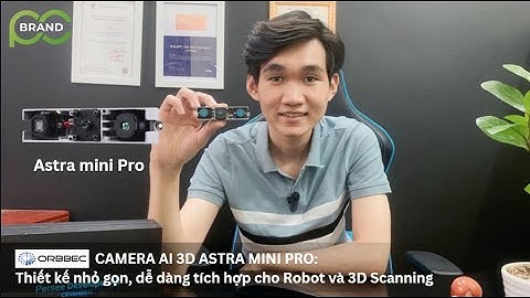 Camera AI 3D Astra Mini Pro : Thiết kế nhỏ gọn phù hợp cho Robot và 3D Scanning