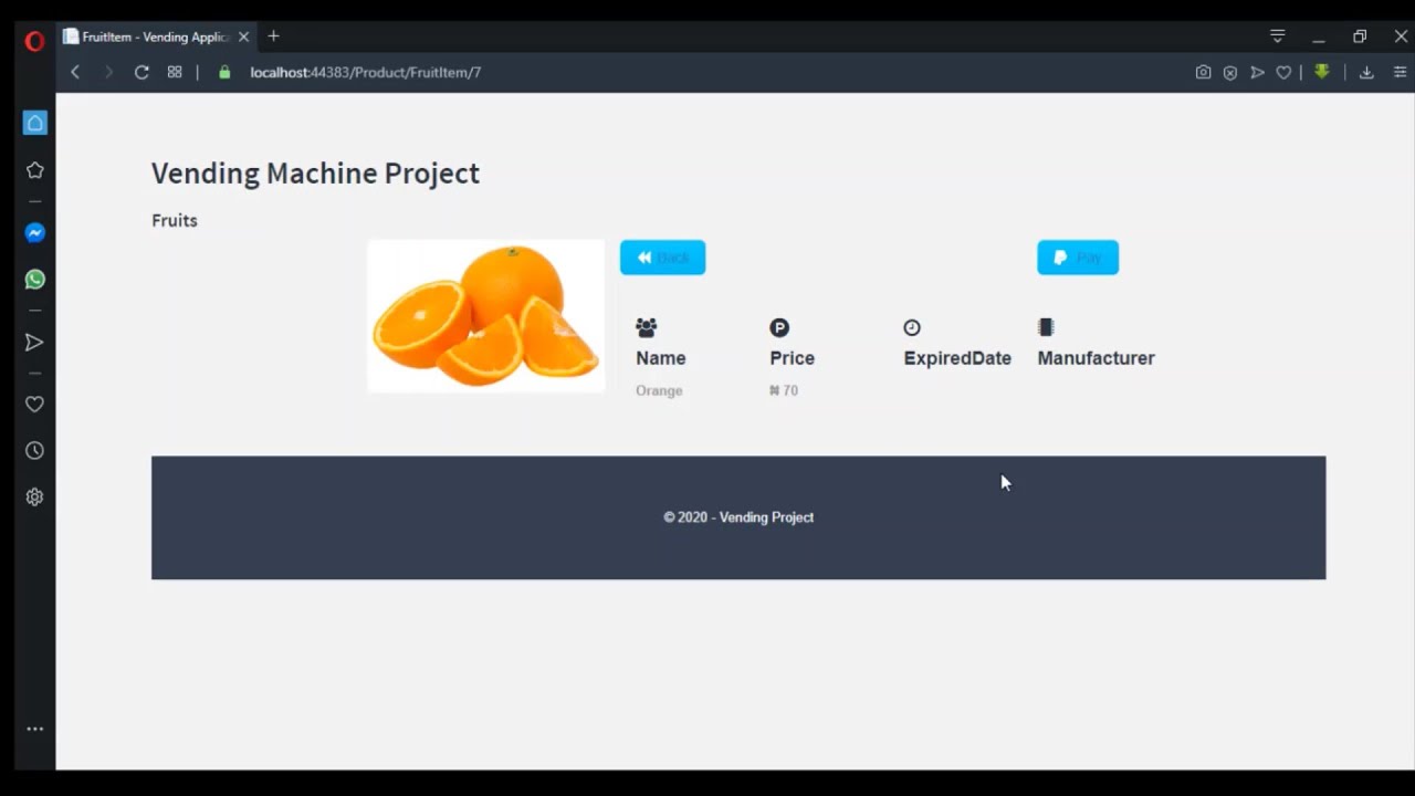 Vending Machine Project Intro Using C#, MVC and .Net Framework - YouTube