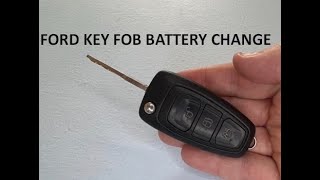Ford Transit Custom Fiesta Kuga Focus Key Fob Battery Replacement by SC Spares 190 views 2 weeks ago 2 minutes, 14 seconds