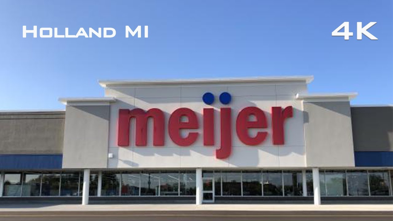 Meijer 746 E 16th St, Holland, MI 49423 USA YouTube