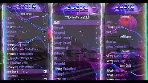 GTA 5 mod menu Syslx - download