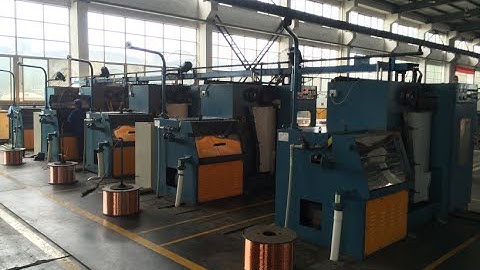 HXE-14DT Copper fine wire drawing machine with annealer -Cold welding