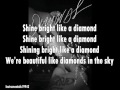 Rihanna - Diamonds Instrumental / Karaoke with Lyrics