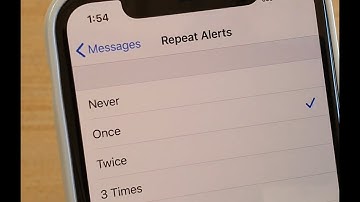 iPhone 11 Pro: How to Turn On Messages Repeat Notification Alerts