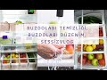 BUZDOLABI TEMİZLİĞİ | BUZDOLABI DÜZENİ | ALIŞVERİŞ |sessizvlog