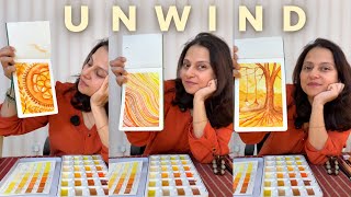 3 Art Therapy Exercises for Women in Midlife | Lines, Roots & a Half Mandala
