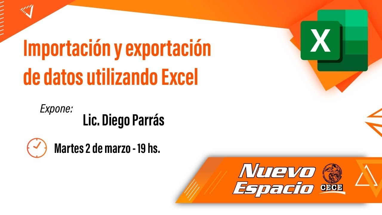 Importación y Exportación de Datos Utilizando Excel - Diego Parras