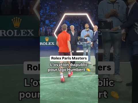 🔥👏🇫🇷 Ugo Humbert ovationné comme un roi #tennis #atp #sports