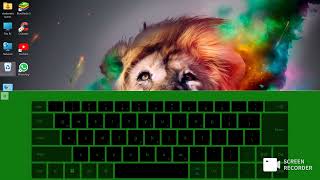 #| How to customize and use the touch keyboard |#
