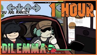FNF' HAZY RIVER|Dilemma 1 Hour|By @atsuover(FNF Mod/1 Year Anniversary Update)