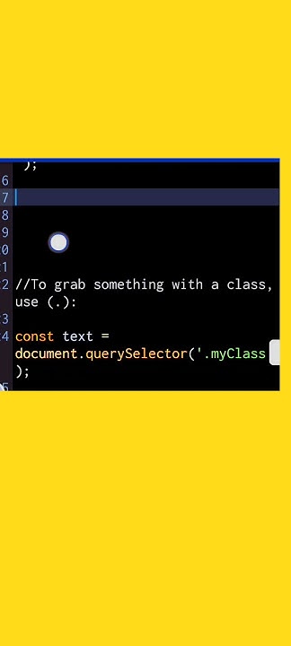 What's is querySelector() in JavaScript? #queryselector # ...