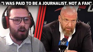 WWE PR tells journalist "What a dumb thing to do" following Paul Levesque question about Drew Gulak