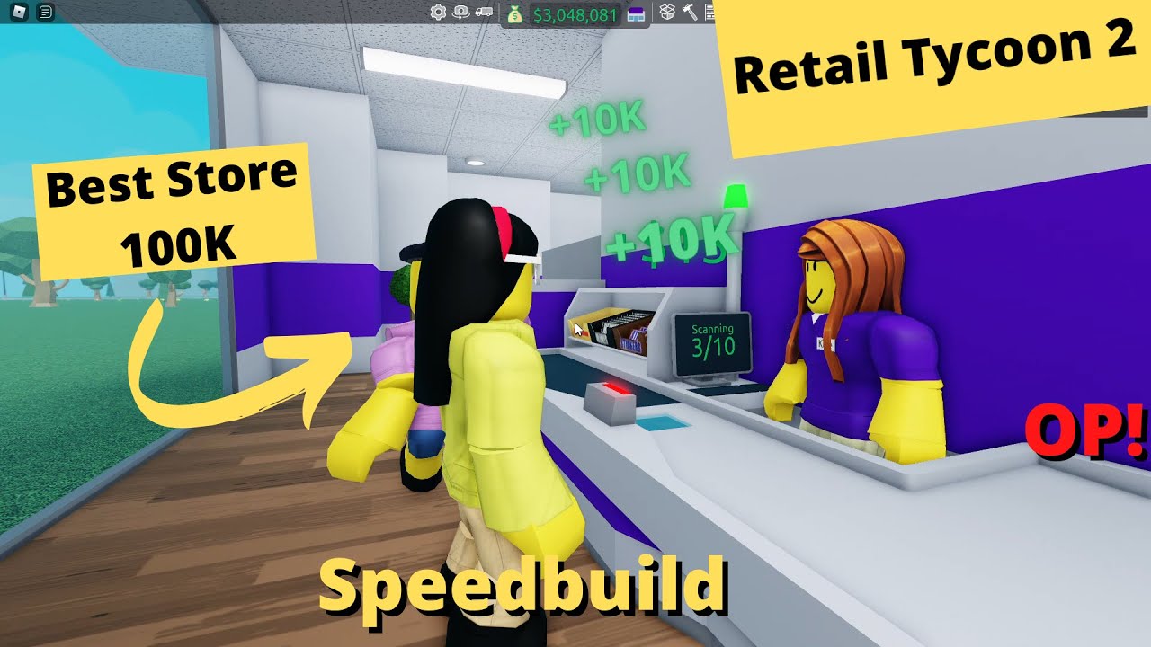 My Retail Tycoon Store so far. Thought at least someone would care. :  r/roblox