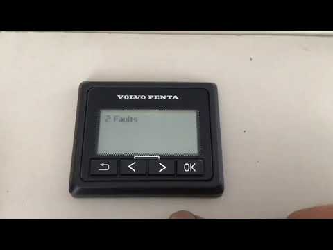 How to read Active Fault Codes on a Volvo Penta 2.5
