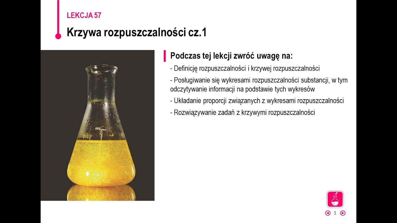 Chemia - klasa 7 - Krzywa rozpuszczalności cz.1 - YouTube