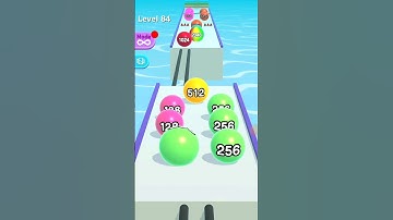 Ball 🏀 Run 2048 Level 83 Gameplay #shorts #gaming