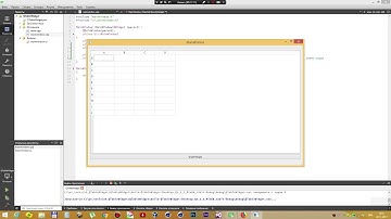 Урок 28 - Работа с QTableWidget и с QTimer