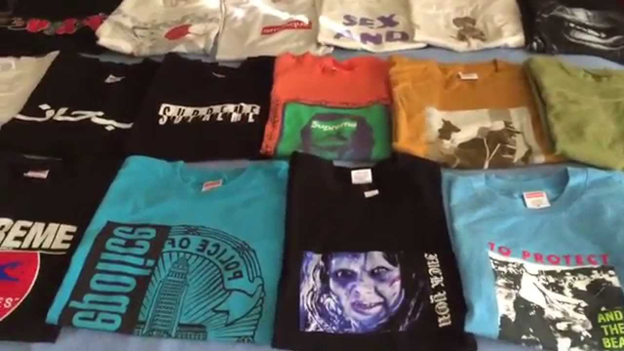 supreme shirt collection