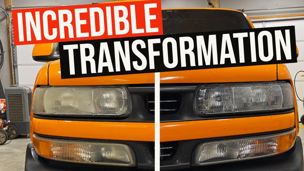 an EASY DIY headlight restoration that will ACTUALLY LAST YouTube