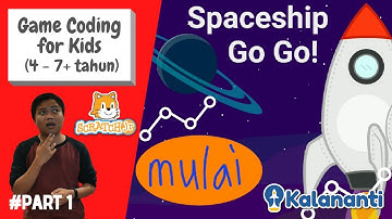 Game Coding for Kids: Tutorial Membuat Video Game Spaceship Go Go! dengan ScratchJr (Part 1/2)