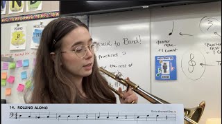 Essential Elements Trombone song #14