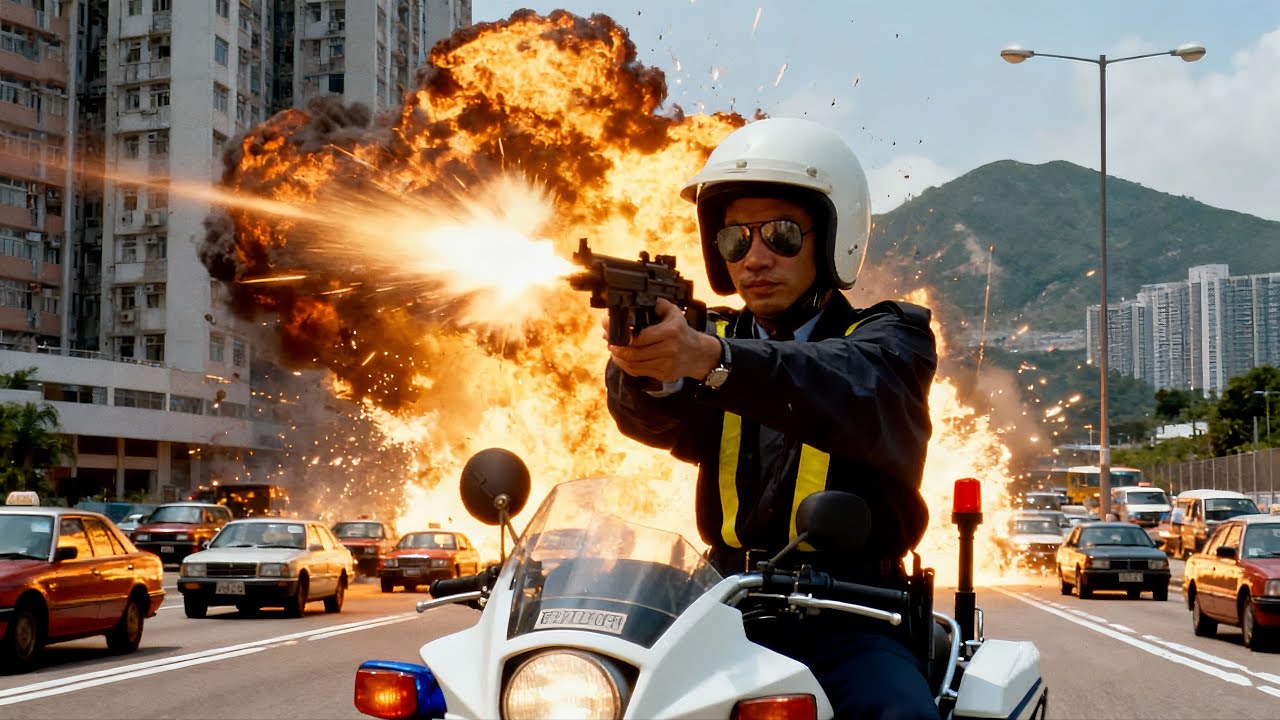 ⁣Epic crime film: Elite assassins disguise as police, strike targets on the highway in daylight
