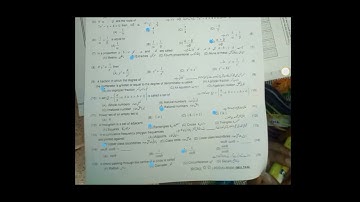 10th Class Math Objective Paper Answer Key Group 1 Multan Board
