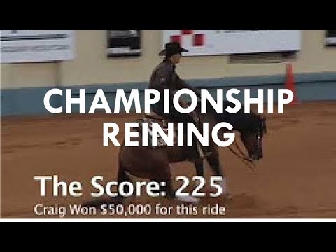 Randy Paul Championship Reining