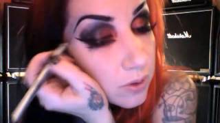 New Years Day Halloween Makeup Tutorial with Ash Costello