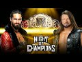 WWE Night of Champions 2023 Official Theme Song - " Prizefighter ".